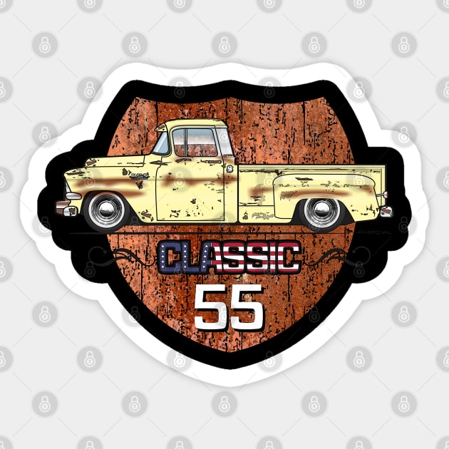 classic 55 Sticker by JRCustoms44